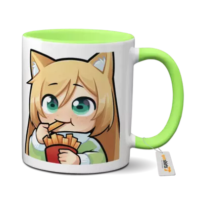 Motiv: Tasse farbig - Pommes