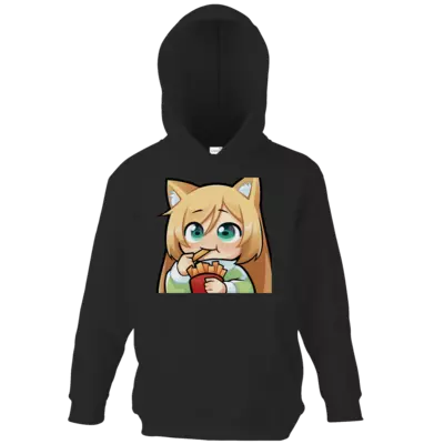 Motiv: Kids Hooded Sweat - Pommes - bestimme auf Wunsch Details wie Produkt, Grösse, Farbe und Position selbst ! Motiv: Kids Hooded Sweat - Pommes