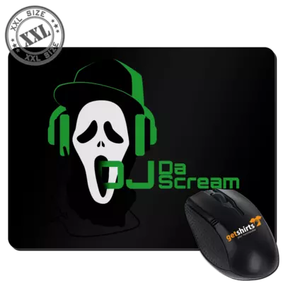 Motiv: XXL Mousepad - DJLogo - bestimme auf Wunsch Details wie Produkt, Grösse, Farbe und Position selbst ! Motiv: XXL Mousepad - DJLogo