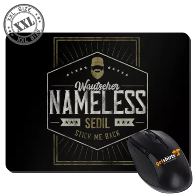 Motiv: XXL Mousepad - Nameless - bestimme auf Wunsch Details wie Produkt, Grösse, Farbe und Position selbst ! Motiv: XXL Mousepad - Nameless