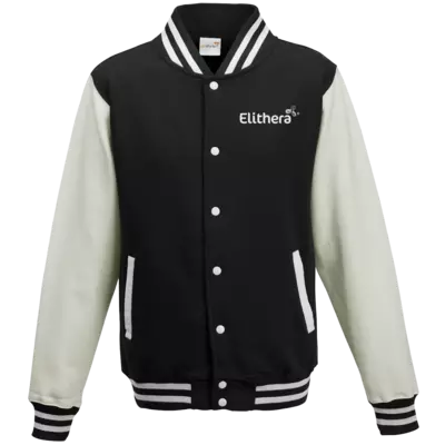 Motiv: College Jacke - Elithera Logo - bestimme auf Wunsch Details wie Produkt, Grösse, Farbe und Position selbst ! Motiv: College Jacke - Elithera Logo