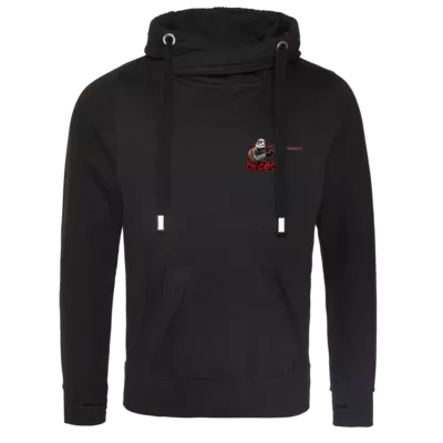 Motiv: Cross Neck Hoodie - bestimme auf Wunsch Details wie Produkt, Grösse, Farbe und Position selbst ! Motiv: Cross Neck Hoodie