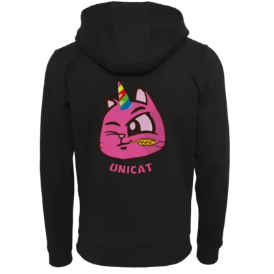 Motiv: Heavy Zip-Hoodie - UNICAT - bestimme auf Wunsch Details wie Produkt, Grösse, Farbe und Position selbst ! Motiv: Heavy Zip-Hoodie - UNICAT