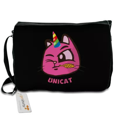 Motiv: Schultertasche - UNICAT - bestimme auf Wunsch Details wie Produkt, Grösse, Farbe und Position selbst ! Motiv: Schultertasche - UNICAT