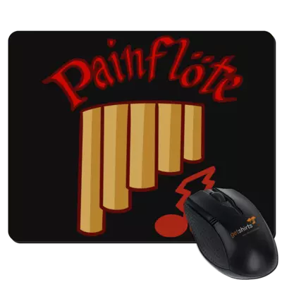 Motiv: Mousepad Textil - Painflöte - bestimme auf Wunsch Details wie Produkt, Grösse, Farbe und Position selbst ! Motiv: Mousepad Textil - Painflöte
