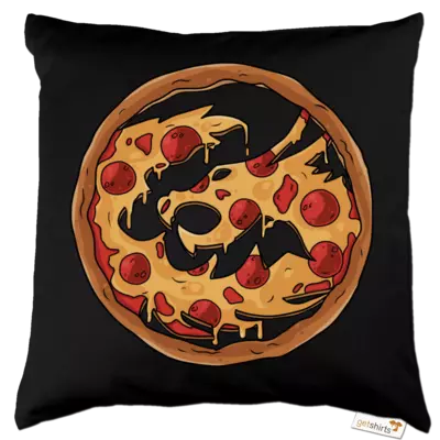 Motiv: Kissen Baumwolle - Pizzalogo - bestimme auf Wunsch Details wie Produkt, Grösse, Farbe und Position selbst ! Motiv: Kissen Baumwolle - Pizzalogo