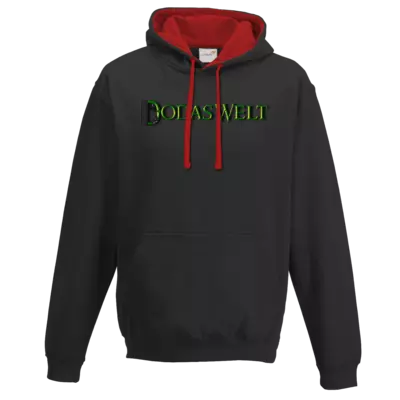 Motiv: Two-Tone Hoodie - DodasWelt Logo - bestimme auf Wunsch Details wie Produkt, Grösse, Farbe und Position selbst ! Motiv: Two-Tone Hoodie - DodasWelt Logo