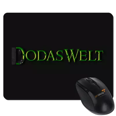 Motiv: Mousepad Textil - DodasWelt Logo - bestimme auf Wunsch Details wie Produkt, Grösse, Farbe und Position selbst ! Motiv: Mousepad Textil - DodasWelt Logo