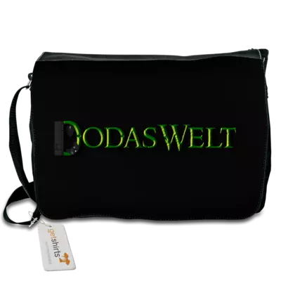 Motiv: Schultertasche - DodasWelt Logo - bestimme auf Wunsch Details wie Produkt, Grösse, Farbe und Position selbst ! Motiv: Schultertasche - DodasWelt Logo