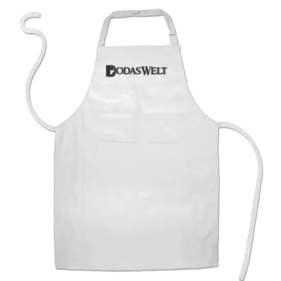 Motiv: Schürze - DodasWelt Logo s/w - bestimme auf Wunsch Details wie Produkt, Grösse, Farbe und Position selbst ! Motiv: Schürze - DodasWelt Logo s/w