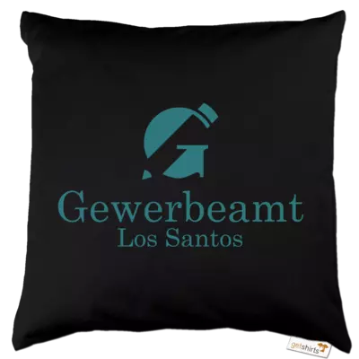 Motiv: Kissen Baumwolle - Gewerbeamt - bestimme auf Wunsch Details wie Produkt, Grösse, Farbe und Position selbst ! Motiv: Kissen Baumwolle - Gewerbeamt