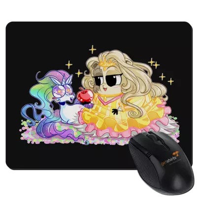 Motiv: Mousepad Textil - Prinzessin Petit Four - Himmelsbande - bestimme auf Wunsch Details wie Produkt, Grösse, Farbe und Position selbst ! Motiv: Mousepad Textil - Prinzessin Petit Four - Himmelsbande