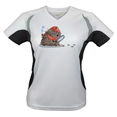 Motiv: Laufshirt Lady Running T - Detektivin Poppy - Himmelsbande - bestimme auf Wunsch Details wie Produkt, Grösse, Farbe und Position selbst ! Motiv: Laufshirt Lady Running T - Detektivin Poppy - Himmelsbande