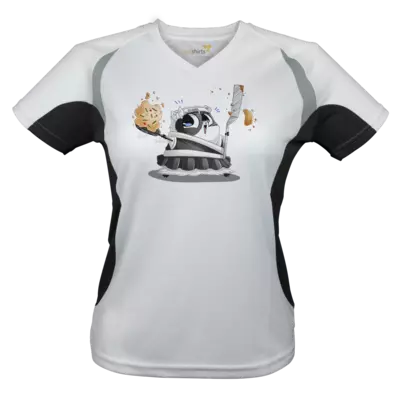 Motiv: Laufshirt Lady Running T - Profi Köchin Onigiri - Himmelsbande - bestimme auf Wunsch Details wie Produkt, Grösse, Farbe und Position selbst ! Motiv: Laufshirt Lady Running T - Profi Köchin Onigiri - Himmelsbande
