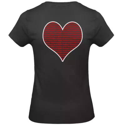 Motiv: T-Shirt Damen Premium FAIR WEAR - Liebe zu Viert - bestimme auf Wunsch Details wie Produkt, Grösse, Farbe und Position selbst ! Motiv: T-Shirt Damen Premium FAIR WEAR - Liebe zu Viert