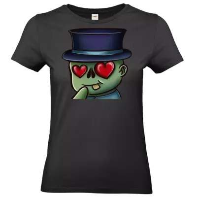 Motiv: T-Shirt Damen Premium FAIR WEAR - ZombieLove - bestimme auf Wunsch Details wie Produkt, Grösse, Farbe und Position selbst ! Motiv: T-Shirt Damen Premium FAIR WEAR - ZombieLove