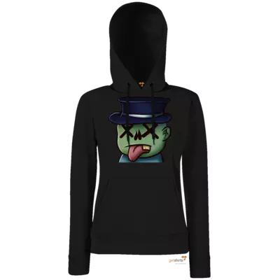 Motiv: Hoodie Damen Classic - ZombieRip - bestimme auf Wunsch Details wie Produkt, Grösse, Farbe und Position selbst ! Motiv: Hoodie Damen Classic - ZombieRip