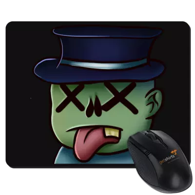 Motiv: Mousepad Textil - ZombieRip - bestimme auf Wunsch Details wie Produkt, Grösse, Farbe und Position selbst ! Motiv: Mousepad Textil - ZombieRip