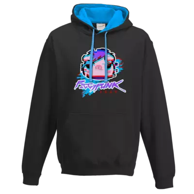 Motiv: Two-Tone Hoodie - Völlig bugfreie Glitches! - bestimme auf Wunsch Details wie Produkt, Grösse, Farbe und Position selbst ! Motiv: Two-Tone Hoodie - Völlig bugfreie Glitches!