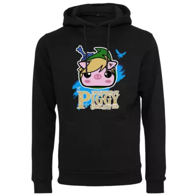 Motiv: Heavy Hoodie - Hey Listen Piggy! - bestimme auf Wunsch Details wie Produkt, Grösse, Farbe und Position selbst ! Motiv: Heavy Hoodie - Hey Listen Piggy!