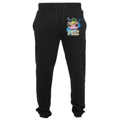 Motiv: Heavy Sweatpants - Hey Listen Piggy! - bestimme auf Wunsch Details wie Produkt, Grösse, Farbe und Position selbst ! Motiv: Heavy Sweatpants - Hey Listen Piggy!
