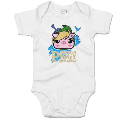Motiv: Baby Body Organic - Hey Listen Piggy! - bestimme auf Wunsch Details wie Produkt, Grösse, Farbe und Position selbst ! Motiv: Baby Body Organic - Hey Listen Piggy!