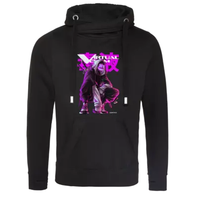Motiv: Cross Neck Hoodie - V by Zaranea - bestimme auf Wunsch Details wie Produkt, Grösse, Farbe und Position selbst ! Motiv: Cross Neck Hoodie - V by Zaranea