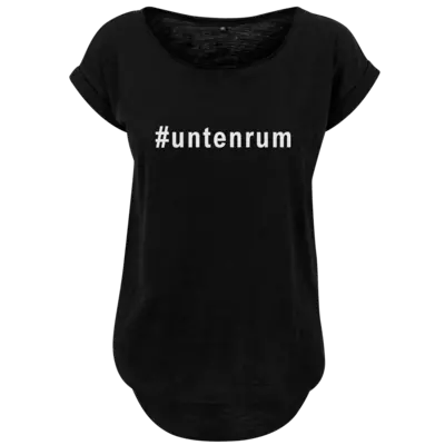 Motiv: Ladies Long Slub Tee - Untenrum - bestimme auf Wunsch Details wie Produkt, Grösse, Farbe und Position selbst ! Motiv: Ladies Long Slub Tee - Untenrum