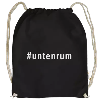 Motiv: Cotton Gymsac - Untenrum - bestimme auf Wunsch Details wie Produkt, Grösse, Farbe und Position selbst ! Motiv: Cotton Gymsac - Untenrum