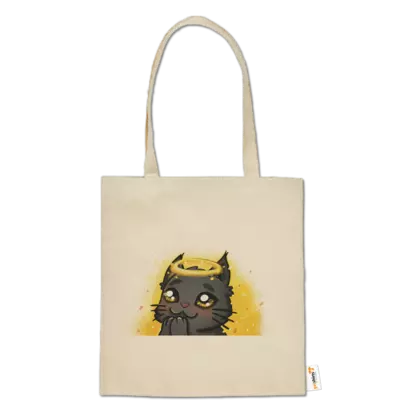Motiv: Baumwolltasche - Engelchen - bestimme auf Wunsch Details wie Produkt, Grösse, Farbe und Position selbst ! Motiv: Baumwolltasche - Engelchen