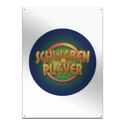 Motiv: Metallschild - Logo Dunkel SW - bestimme auf Wunsch Details wie Produkt, Grösse, Farbe und Position selbst ! Motiv: Metallschild - Logo Dunkel SW