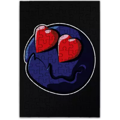 Motiv: Puzzle - VV Love Emote - bestimme auf Wunsch Details wie Produkt, Grösse, Farbe und Position selbst ! Motiv: Puzzle - VV Love Emote