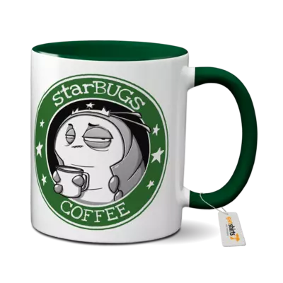 Motiv: Tasse farbig - starBUGS Coffee 