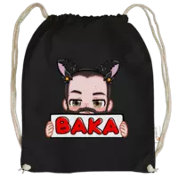Motiv: Cotton Gymsac - Nino Maid Baka - bestimme auf Wunsch Details wie Produkt, Grösse, Farbe und Position selbst ! Motiv: Cotton Gymsac - Nino Maid Baka