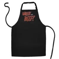 Motiv: Schürze - Willst du Beef? - bestimme auf Wunsch Details wie Produkt, Grösse, Farbe und Position selbst ! Motiv: Schürze - Willst du Beef?