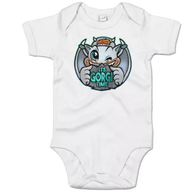 Motiv: Baby Body Organic - Gorgi Logo - bestimme auf Wunsch Details wie Produkt, Grösse, Farbe und Position selbst ! Motiv: Baby Body Organic - Gorgi Logo