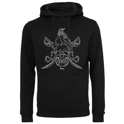 Motiv: Heavy Hoodie - HeXXen Piraten - bestimme auf Wunsch Details wie Produkt, Grösse, Farbe und Position selbst ! Motiv: Heavy Hoodie - HeXXen Piraten
