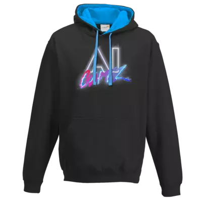 Motiv: Two-Tone Hoodie - AIgames - bestimme auf Wunsch Details wie Produkt, Grösse, Farbe und Position selbst ! Motiv: Two-Tone Hoodie - AIgames