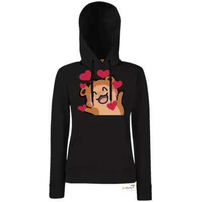 Motiv: Hoodie Damen Classic - bestimme auf Wunsch Details wie Produkt, Grösse, Farbe und Position selbst ! Motiv: Hoodie Damen Classic