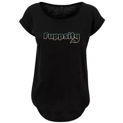 Motiv: Ladies Long Slub Tee - Fuppsity - bestimme auf Wunsch Details wie Produkt, Grösse, Farbe und Position selbst ! Motiv: Ladies Long Slub Tee - Fuppsity
