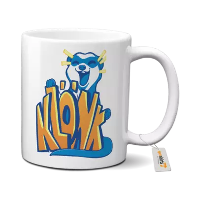 Motiv: Tasse - Klönk mit Erdmännchen