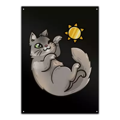 Motiv: Metallschild - Ahri Suncatcher - bestimme auf Wunsch Details wie Produkt, Grösse, Farbe und Position selbst ! Motiv: Metallschild - Ahri Suncatcher