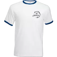 Motiv: T-Shirt Ringer - Metbuden Logo - bestimme auf Wunsch Details wie Produkt, Grösse, Farbe und Position selbst ! Motiv: T-Shirt Ringer - Metbuden Logo