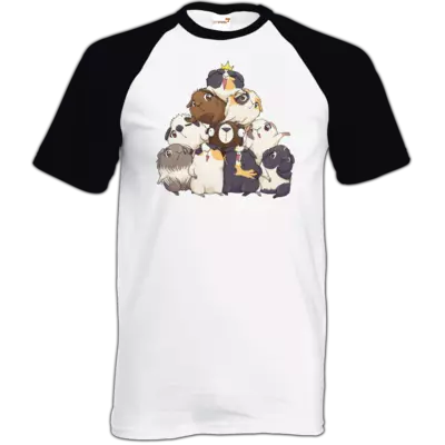 Motiv: TShirt Baseball - Die Meeries - bestimme auf Wunsch Details wie Produkt, Grösse, Farbe und Position selbst ! Motiv: TShirt Baseball - Die Meeries