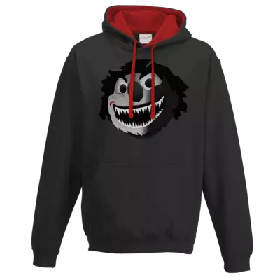 Motiv: Two-Tone Hoodie - Only Head - bestimme auf Wunsch Details wie Produkt, Grösse, Farbe und Position selbst ! Motiv: Two-Tone Hoodie - Only Head