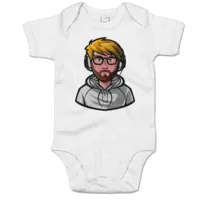 Motiv: Baby Body Organic - Hasgarson Logo - bestimme auf Wunsch Details wie Produkt, Grösse, Farbe und Position selbst ! Motiv: Baby Body Organic - Hasgarson Logo
