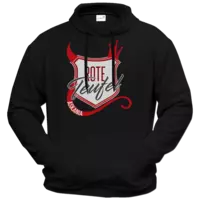 Motiv: Hoodie Premium FAIR WEAR - Rote Teufel - bestimme auf Wunsch Details wie Produkt, Grösse, Farbe und Position selbst ! Motiv: Hoodie Premium FAIR WEAR - Rote Teufel
