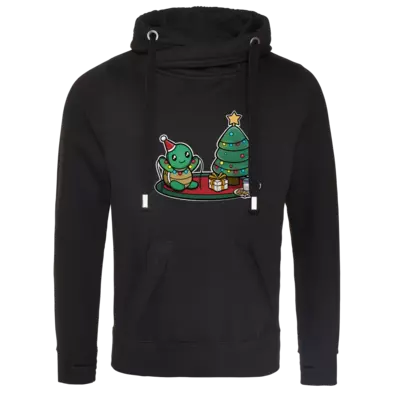 Motiv: Cross Neck Hoodie - christmas - bestimme auf Wunsch Details wie Produkt, Grösse, Farbe und Position selbst ! Motiv: Cross Neck Hoodie - christmas