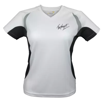 Motiv: Laufshirt Lady Running T - Sign bl - bestimme auf Wunsch Details wie Produkt, Grösse, Farbe und Position selbst ! Motiv: Laufshirt Lady Running T - Sign bl