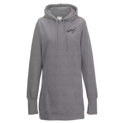 Motiv: Lady Longline Hoodie - Sign bl - bestimme auf Wunsch Details wie Produkt, Grösse, Farbe und Position selbst ! Motiv: Lady Longline Hoodie - Sign bl
